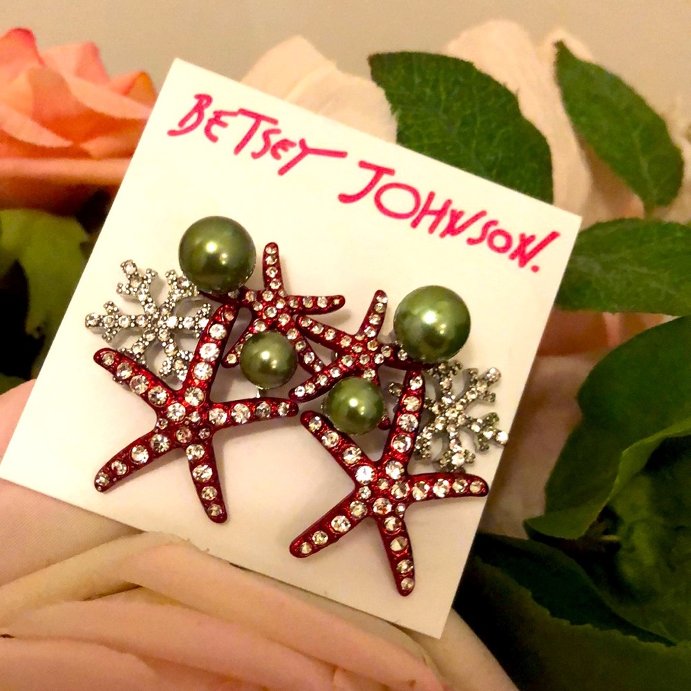 Betsey Johnson earrings